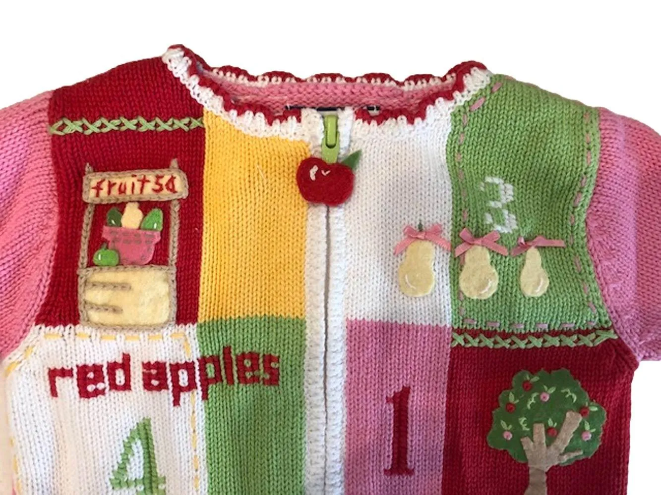 Hartstrings Fruit Baby Cardigan 12 mo