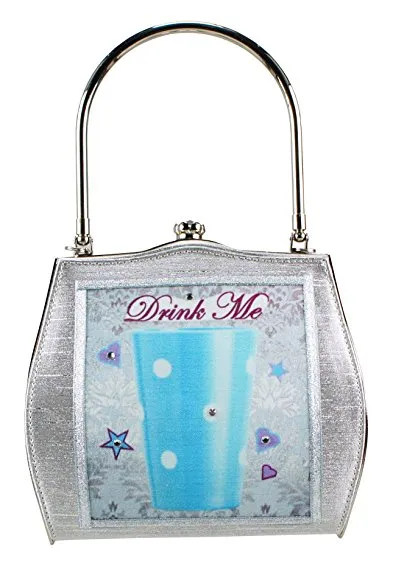 Helen Rochfort Alice in Wonderland Eat Me Drink Me Limited Edition Handbag