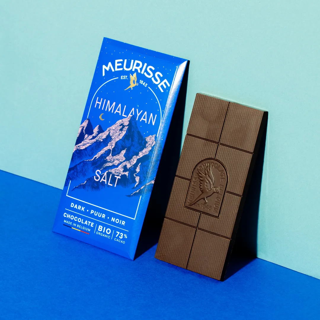 Himalayan Salt in 73% Dark Chocolate 15 x 100g