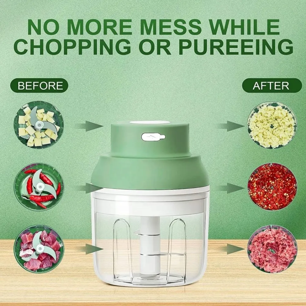 Homlly Electric Garlic Food Grinder Chopper