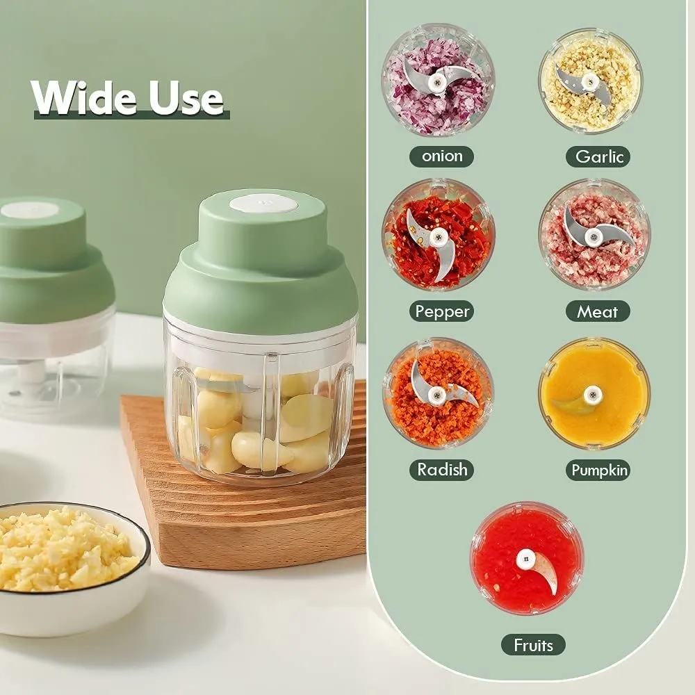 Homlly Electric Garlic Food Grinder Chopper