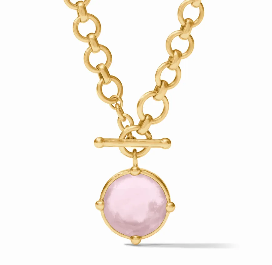 Honeybee Demi Necklace - Iridescent Rose