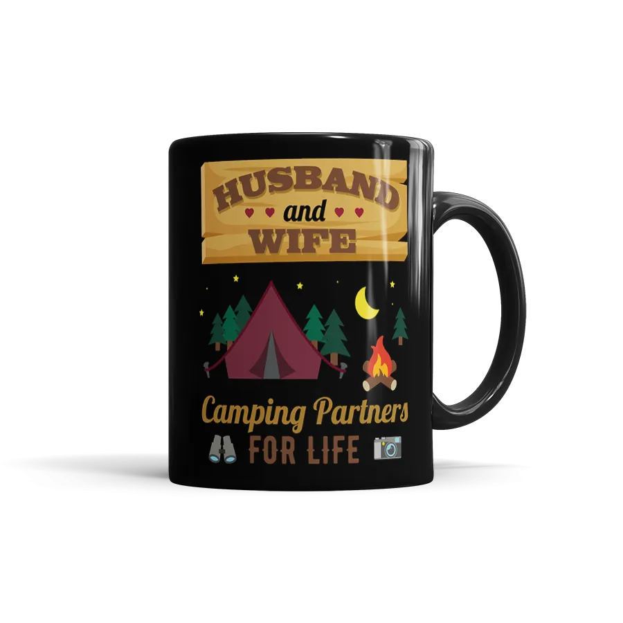 Husband And Wife, Camping Partners For Life