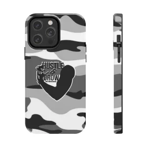 Hustle & Grow Camo Case (Black/White)