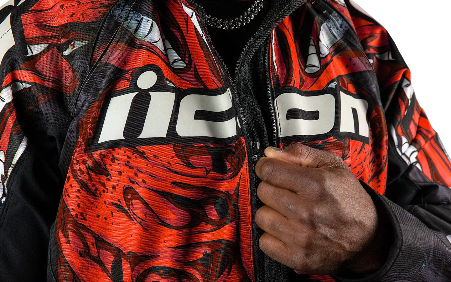 Icon Airform Manik'r Jacket - Red