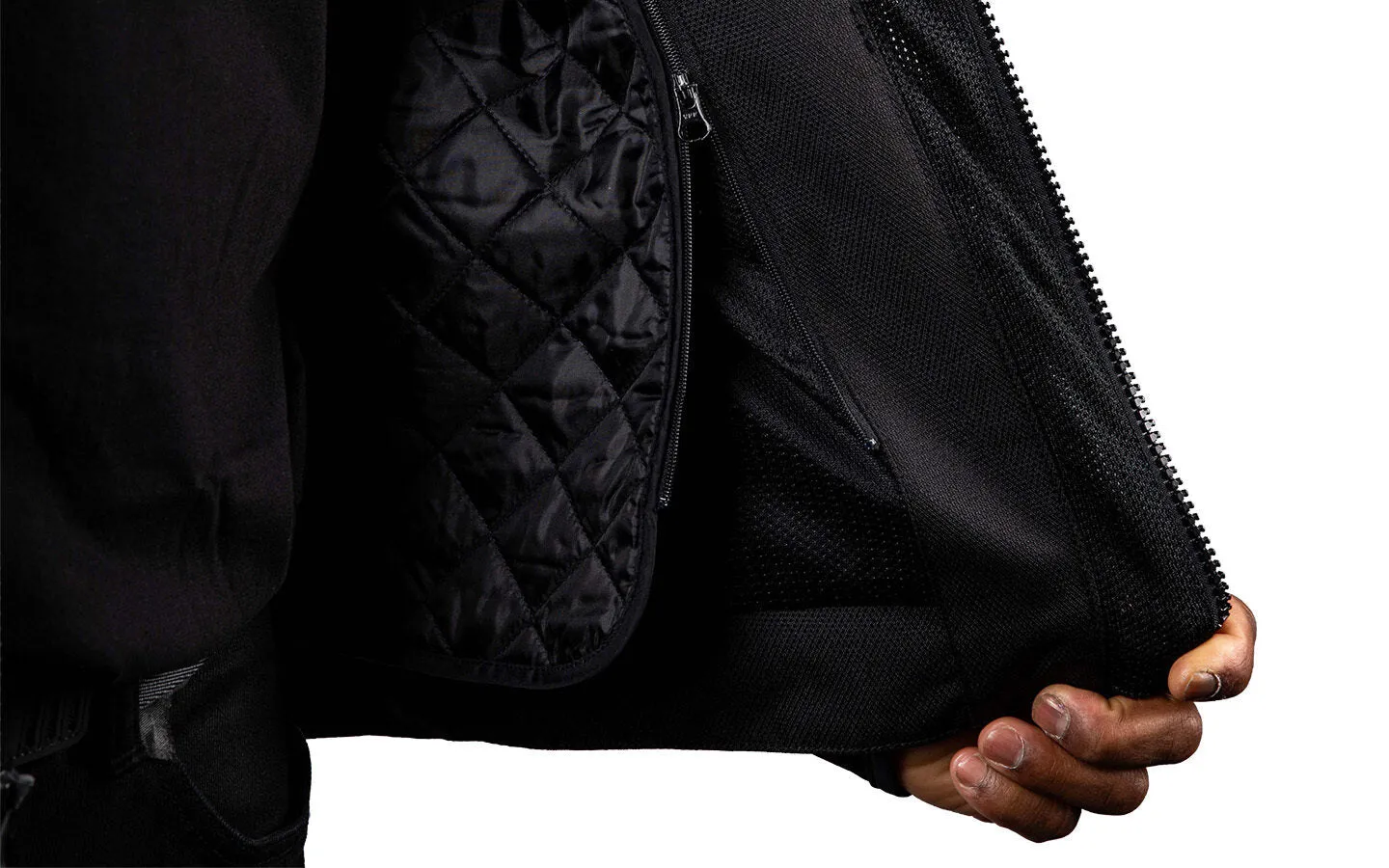 Icon Overlord3 CE Leather Jacket - Black