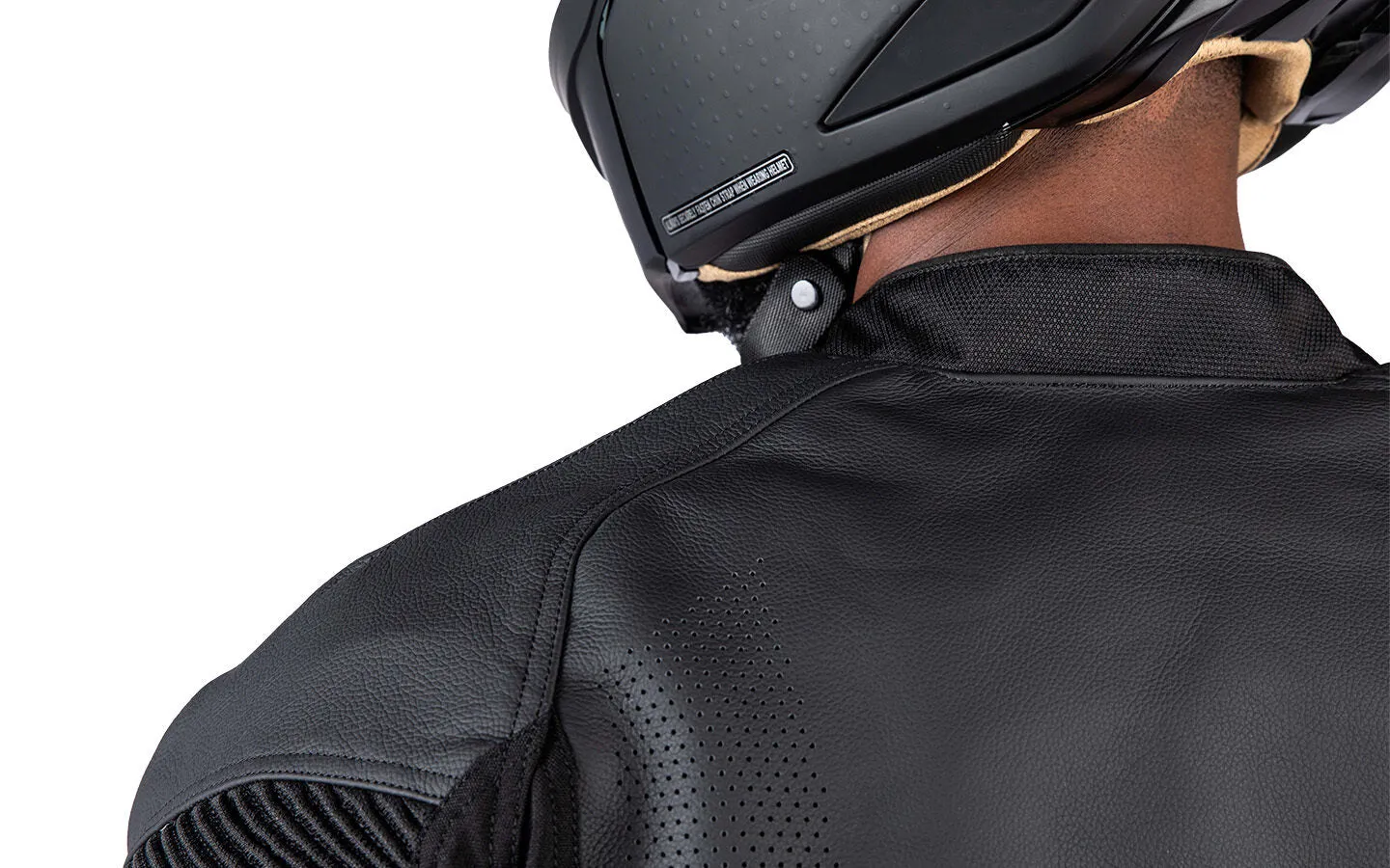 Icon Overlord3 CE Leather Jacket - Black