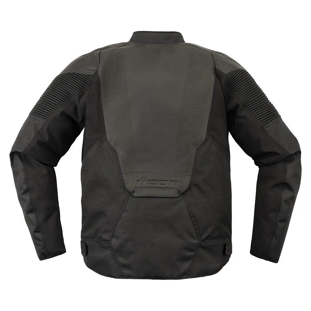 Icon Overlord3 CE Leather Jacket - Black