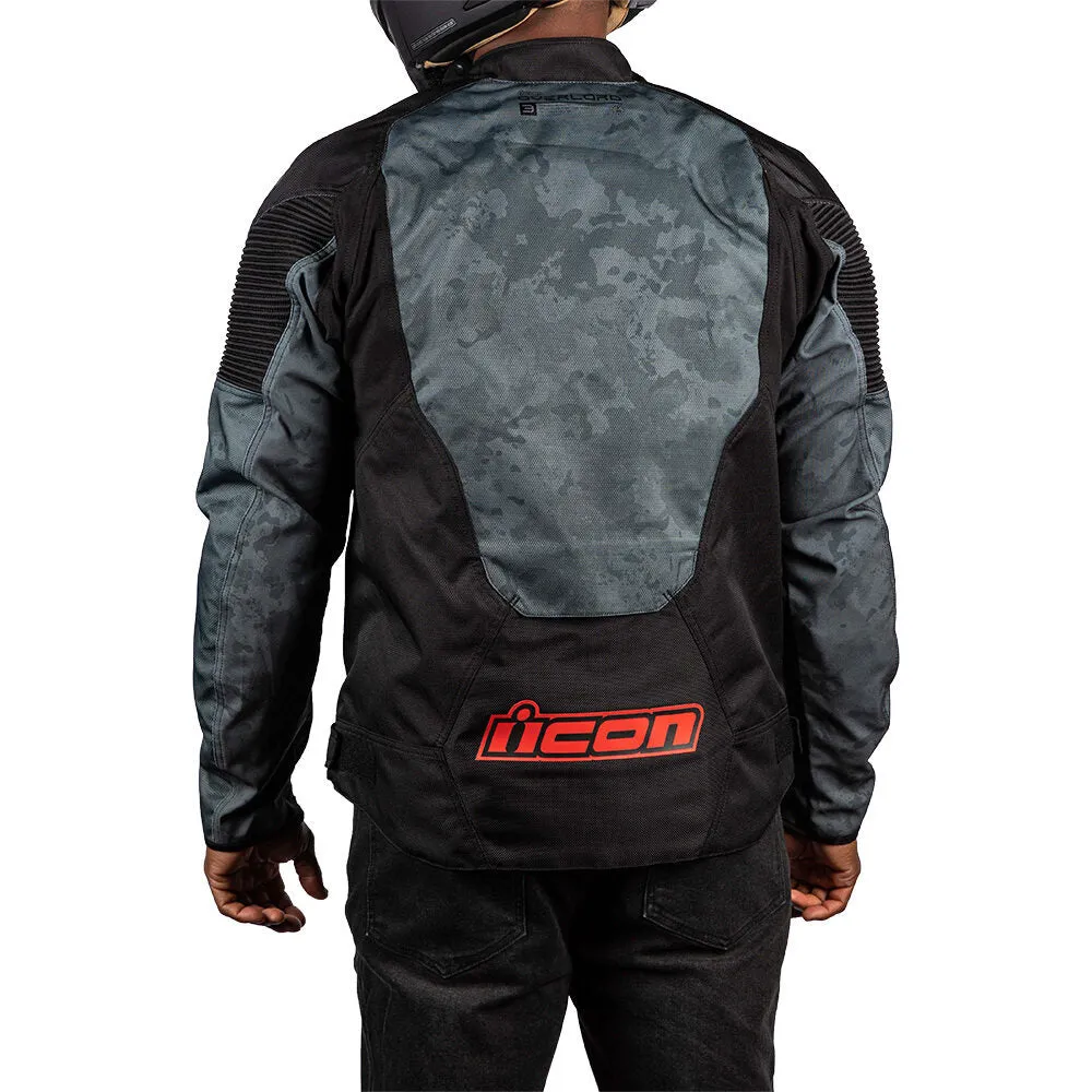 Icon Overlord3 Magnacross Jacket - Gray