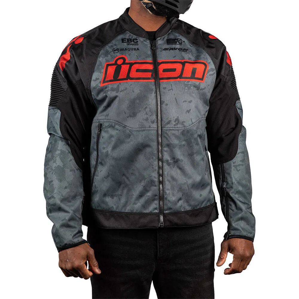 Icon Overlord3 Magnacross Jacket - Gray