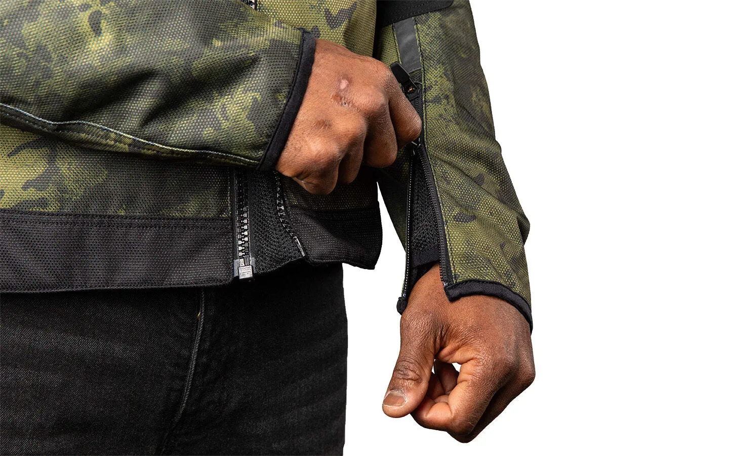 Icon Overlord3 Magnacross Jacket - Green
