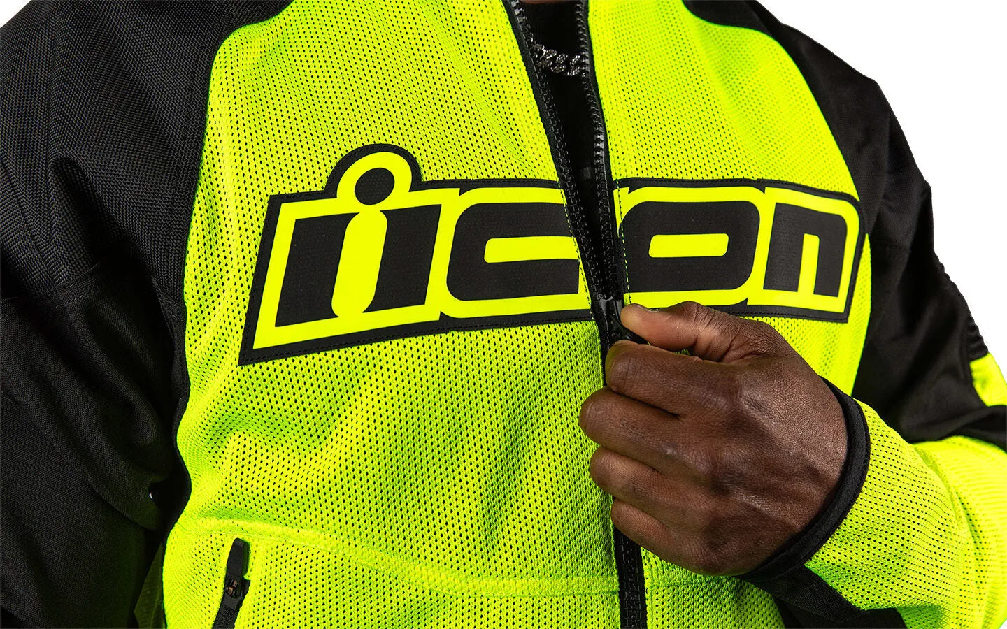 Icon Overlord3 Mesh CE Jacket - Hi-Viz