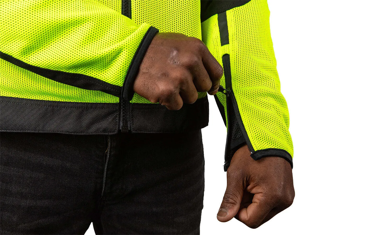 Icon Overlord3 Mesh CE Jacket - Hi-Viz