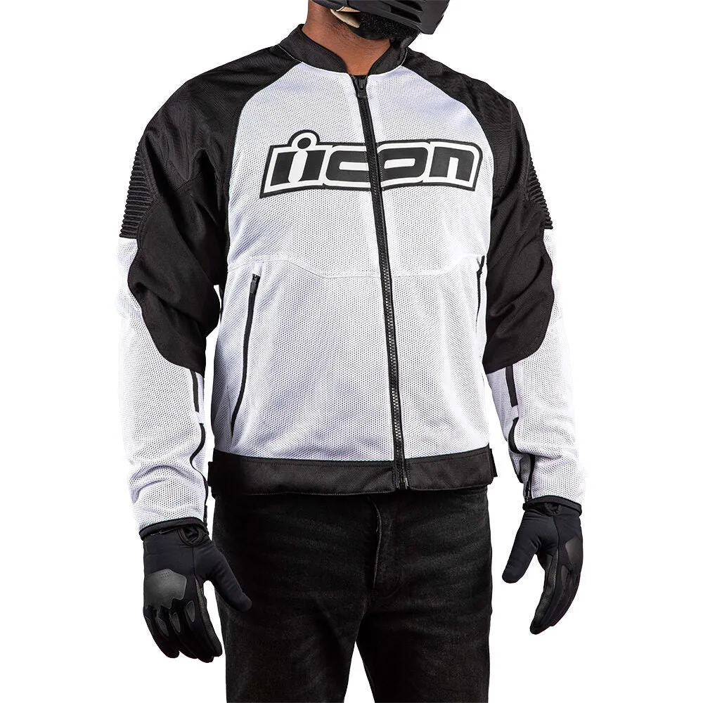 Icon Overlord3 Mesh CE Jacket - White