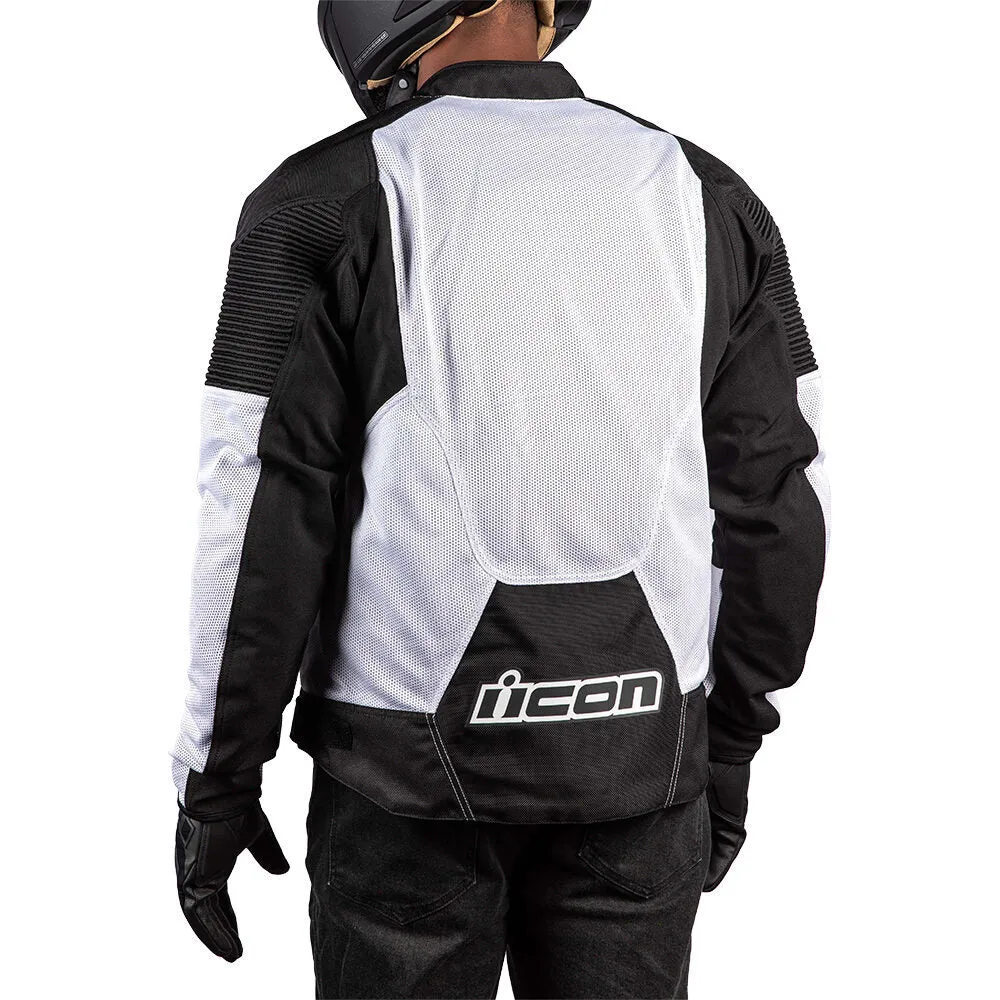 Icon Overlord3 Mesh CE Jacket - White