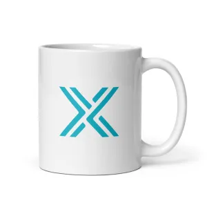 Immutable X White glossy mug