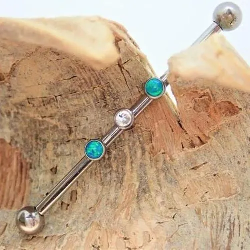 Implant Titanium Opal Industial 14g