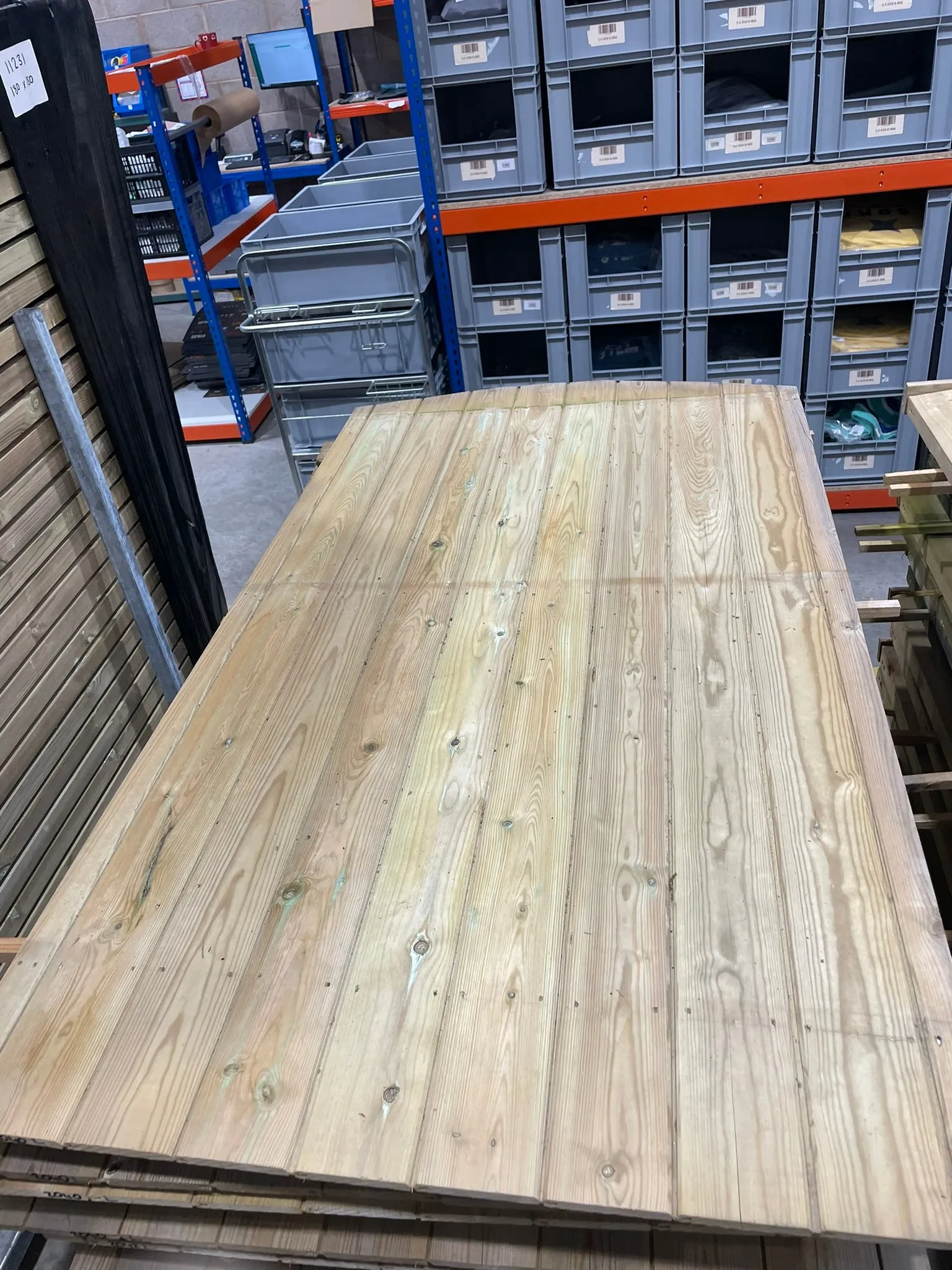 Instow Curved Tongue & Groove Side gate (1.8m High) CLEARANCE