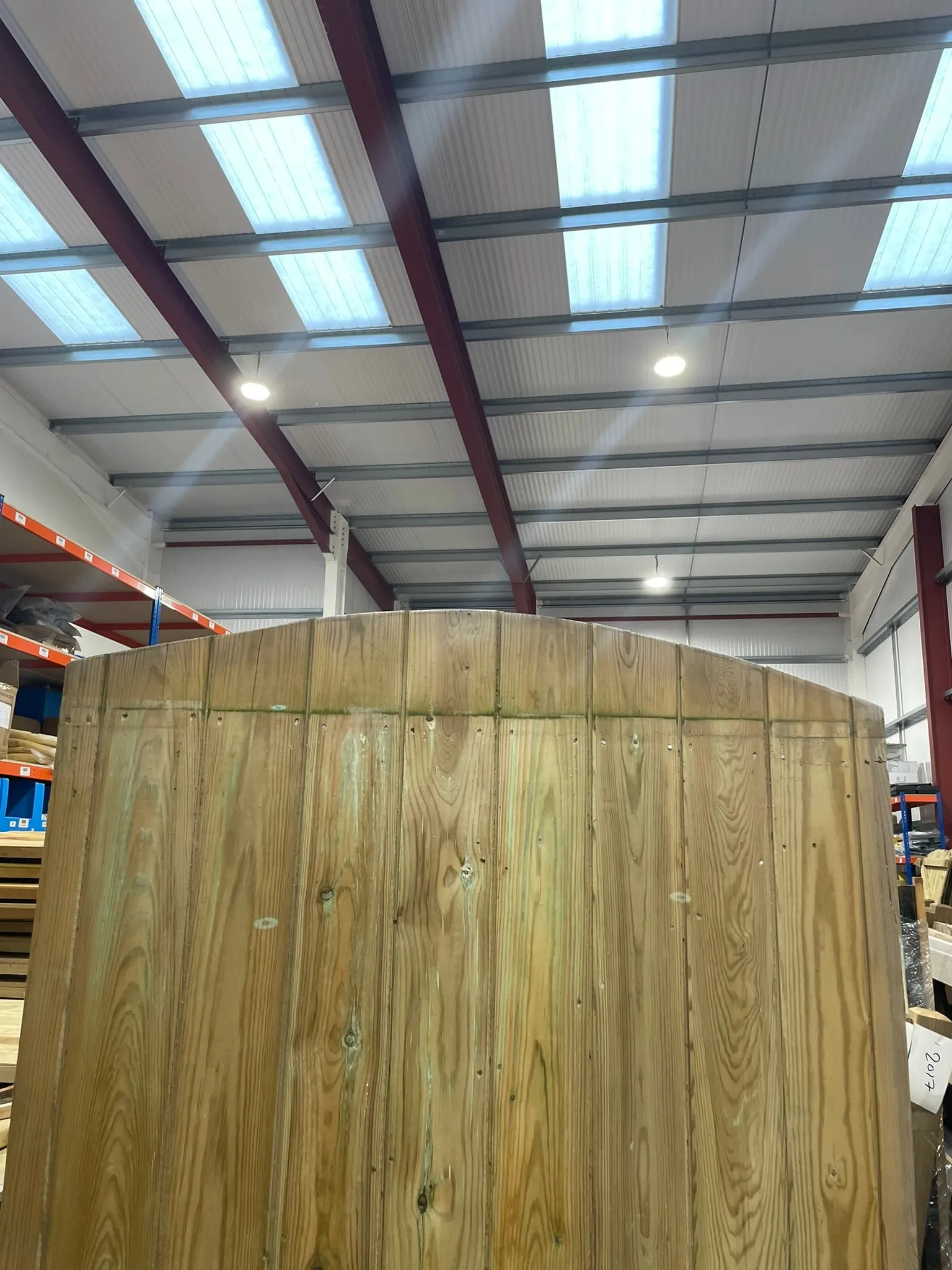 Instow Curved Tongue & Groove Side gate (1.8m High) CLEARANCE