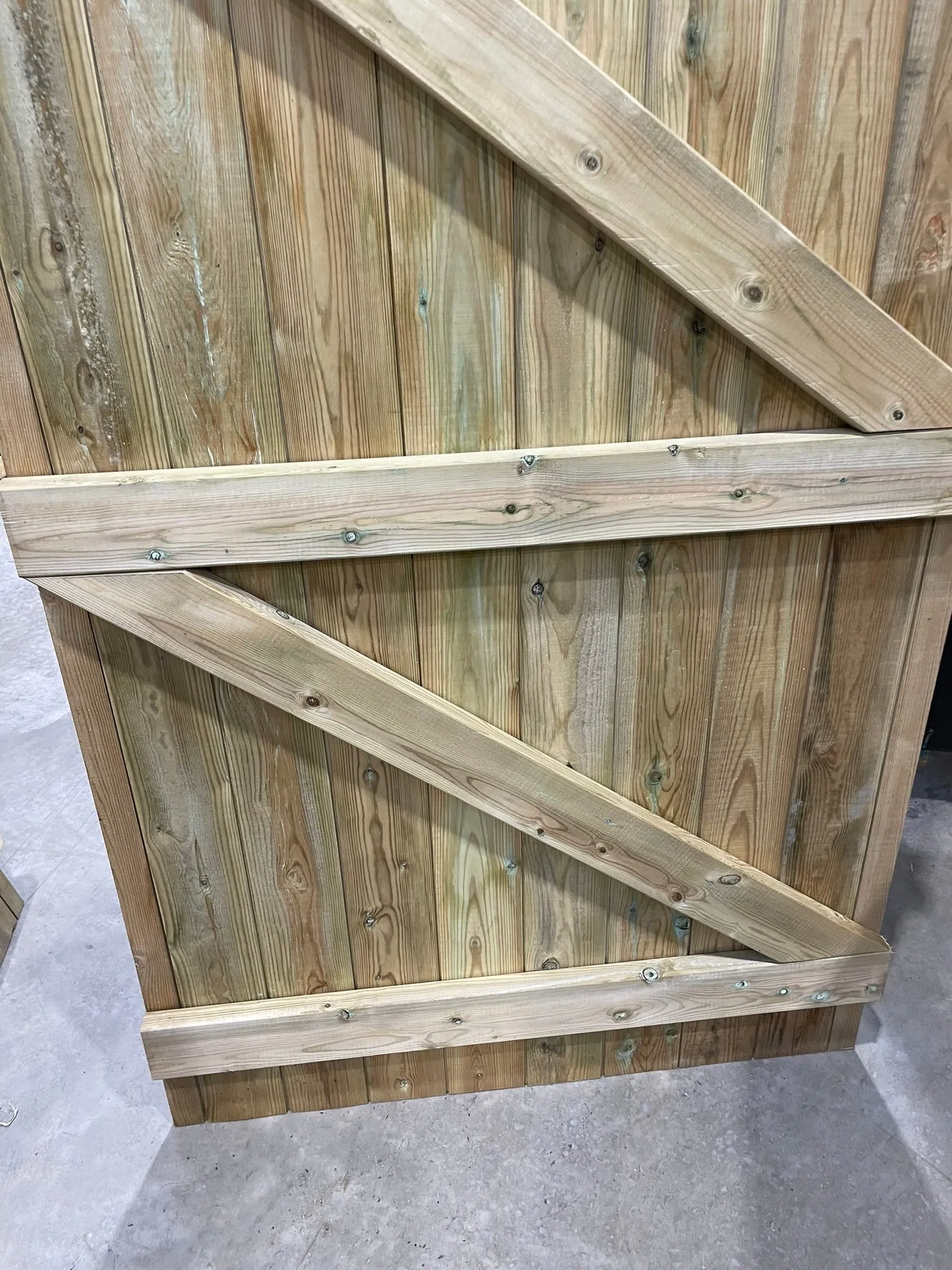 Instow Curved Tongue & Groove Side gate (1.8m High) CLEARANCE