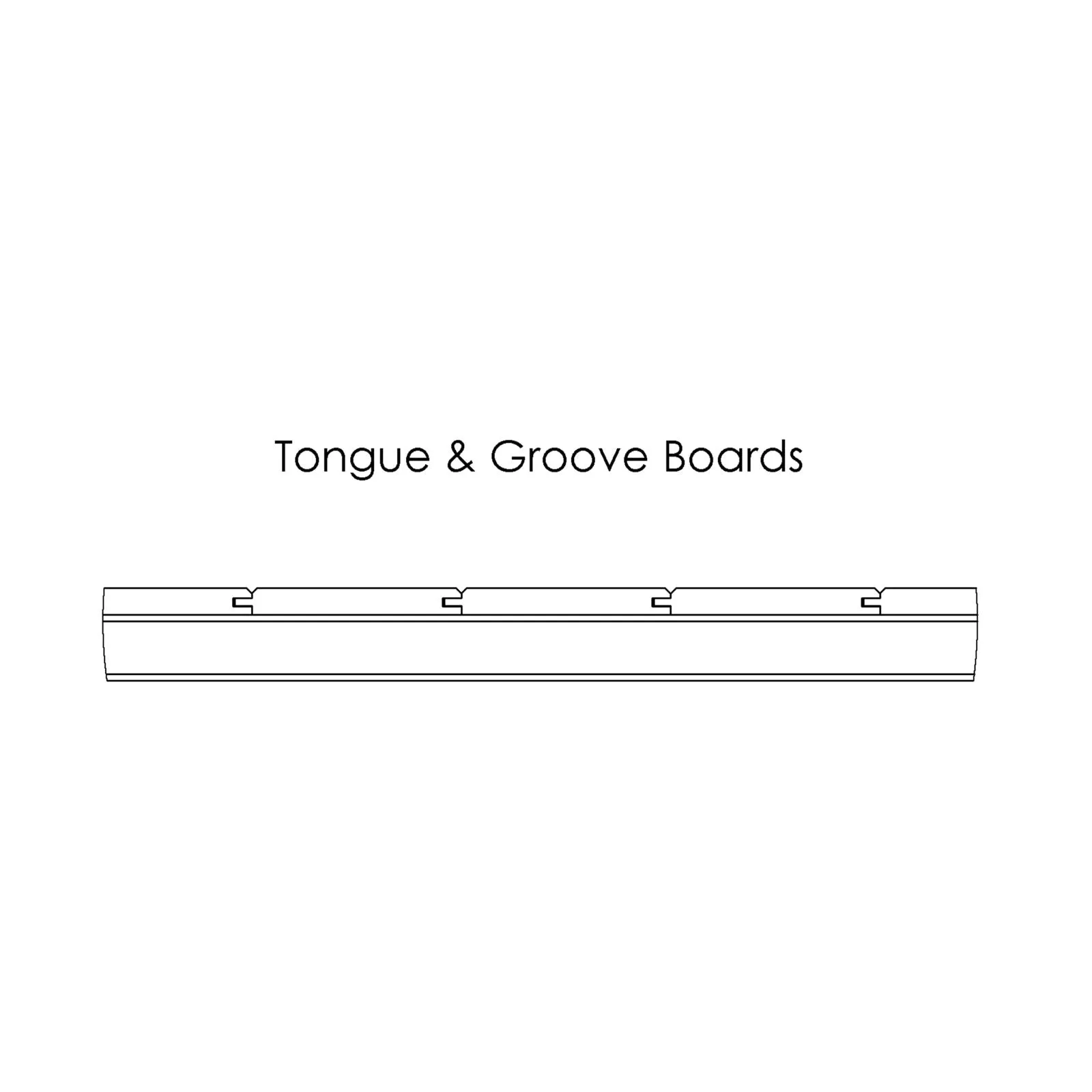 Instow Curved Tongue & Groove Side gate (2.4m High)