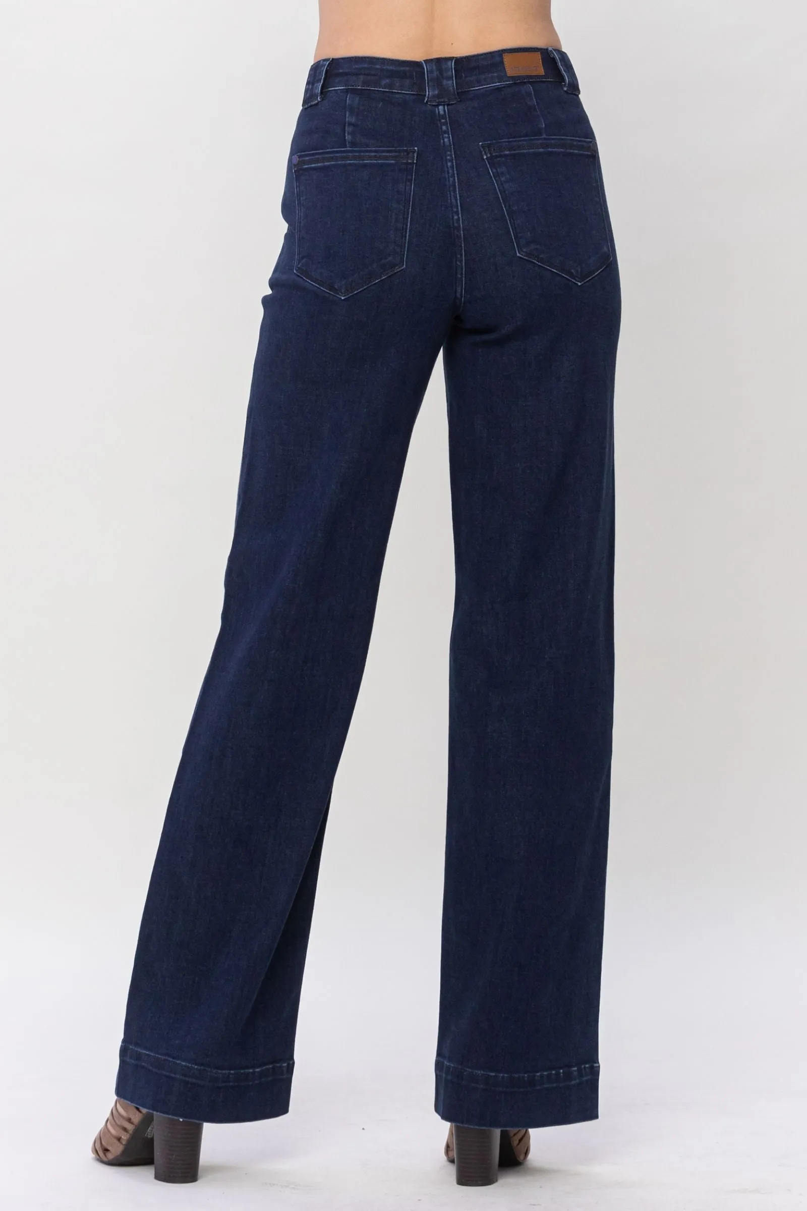 Judy Blue Trouser Wide Leg Jean
