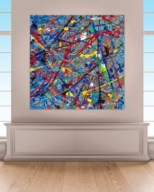 Jumper's Supernova  (Embellished-Hand Signed by the Artist)