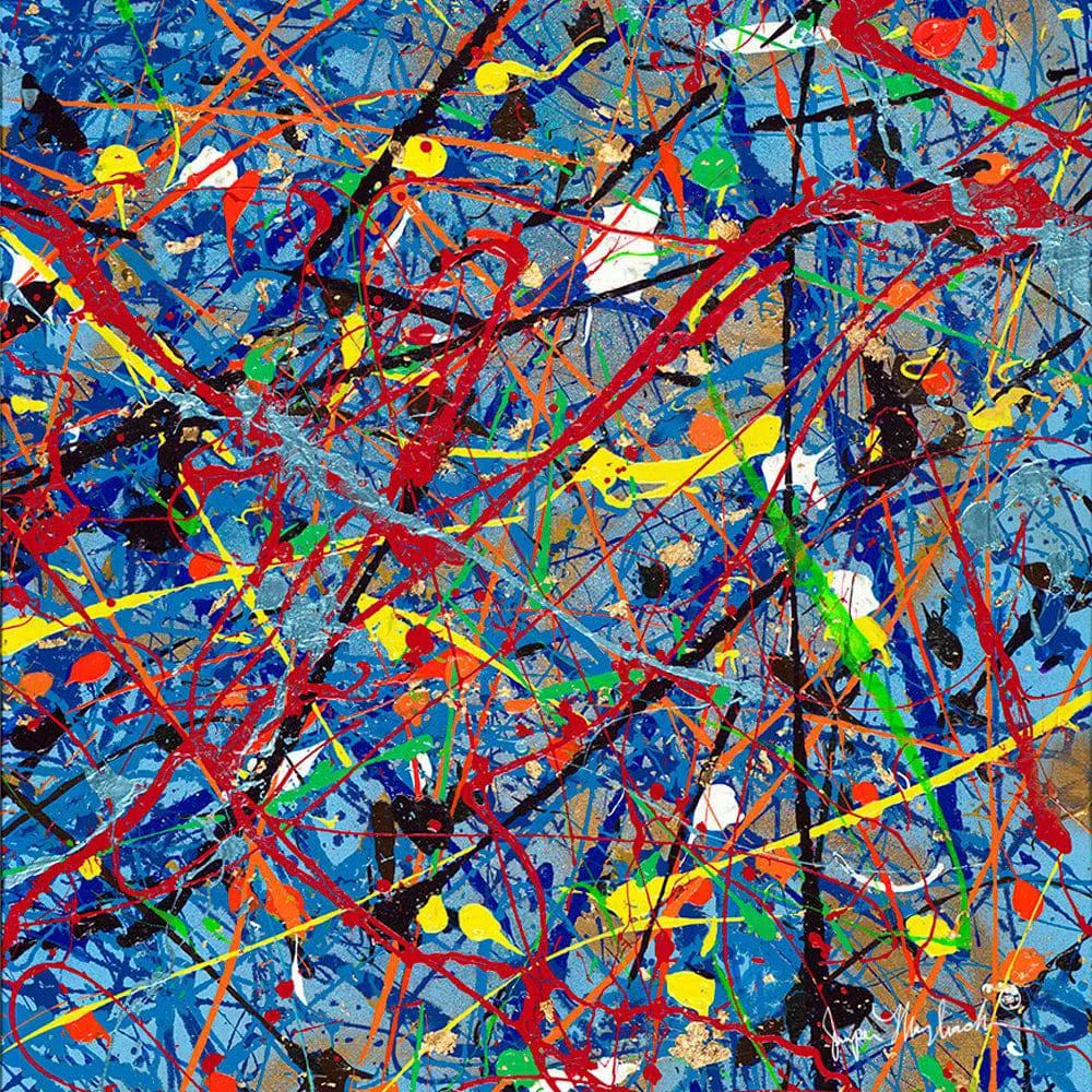 Jumper's Supernova  (Embellished-Hand Signed by the Artist)