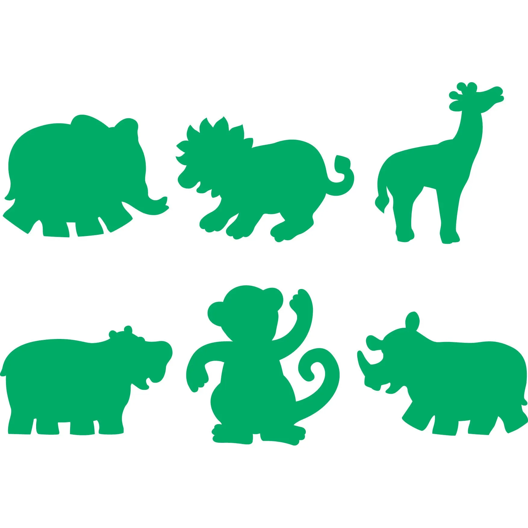 Jungle Animal Stampers (Green)