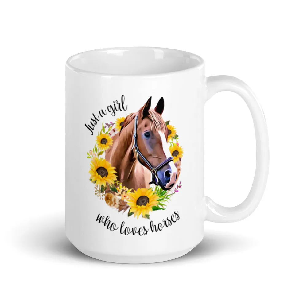 Just a Girl Who Loves Horses Mug