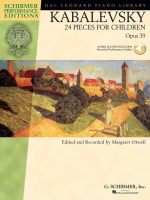 Kabalevsky, 24 Pieces for Children, Opus 39