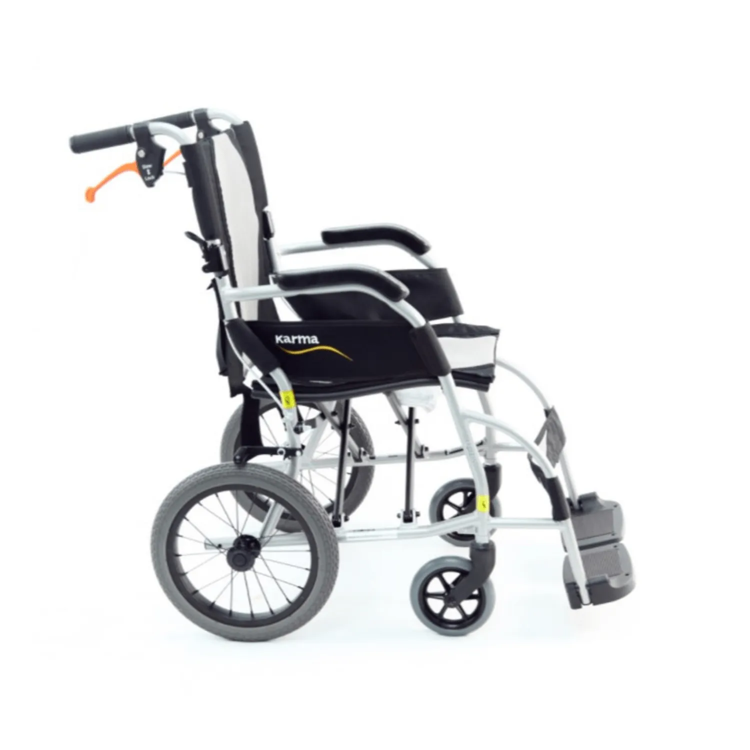 Karman Ergo Lite Ultra Lightweight Wheelchair with Companion Hill Brakes