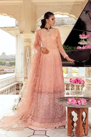 KESAR | Mushq Hawa Mahal Tissue De Luxe ‘21 | Unstitched Embroidered Chiffon Suits