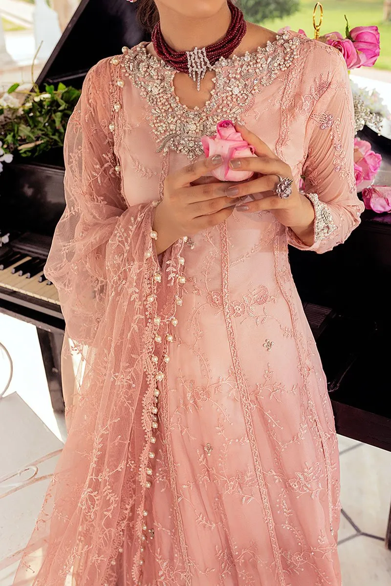 KESAR | Mushq Hawa Mahal Tissue De Luxe ‘21 | Unstitched Embroidered Chiffon Suits