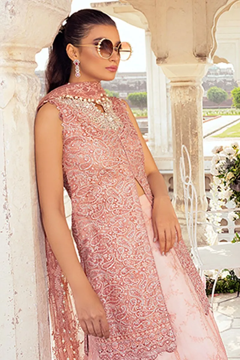 KESAR | Mushq Hawa Mahal Tissue De Luxe ‘21 | Unstitched Embroidered Chiffon Suits
