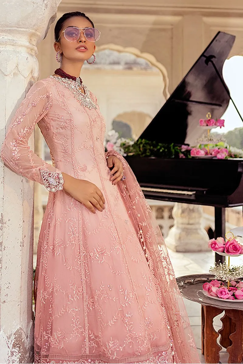 KESAR | Mushq Hawa Mahal Tissue De Luxe ‘21 | Unstitched Embroidered Chiffon Suits