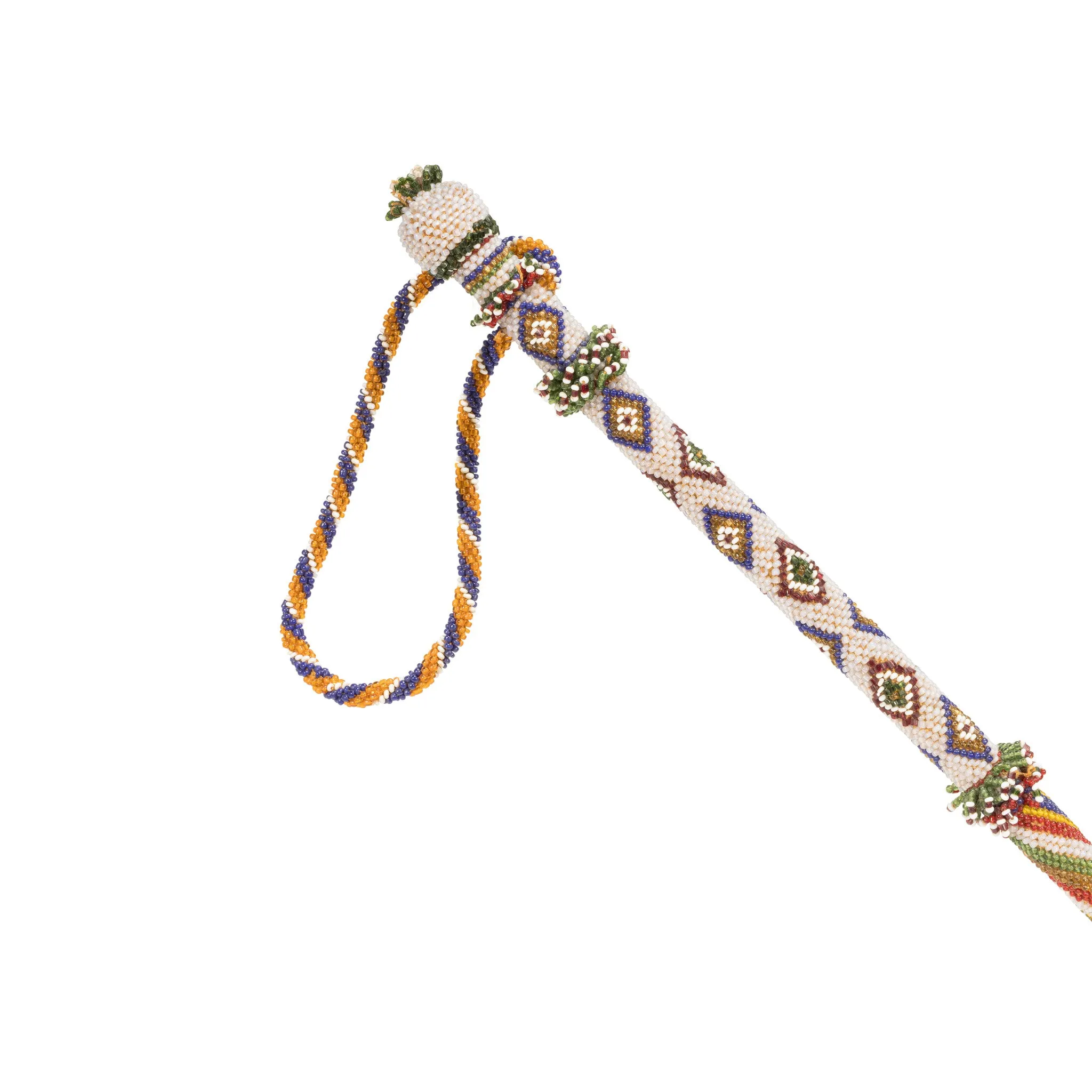 Kiowa Fully Beaded Quirt