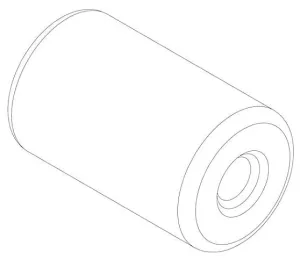 KOHLER K-42688-BGD Lift Knob, Threaded