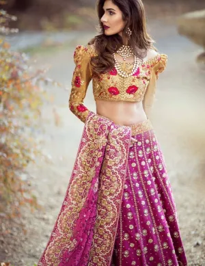 Latest Royal Bridal Ghagra Choli # B2031