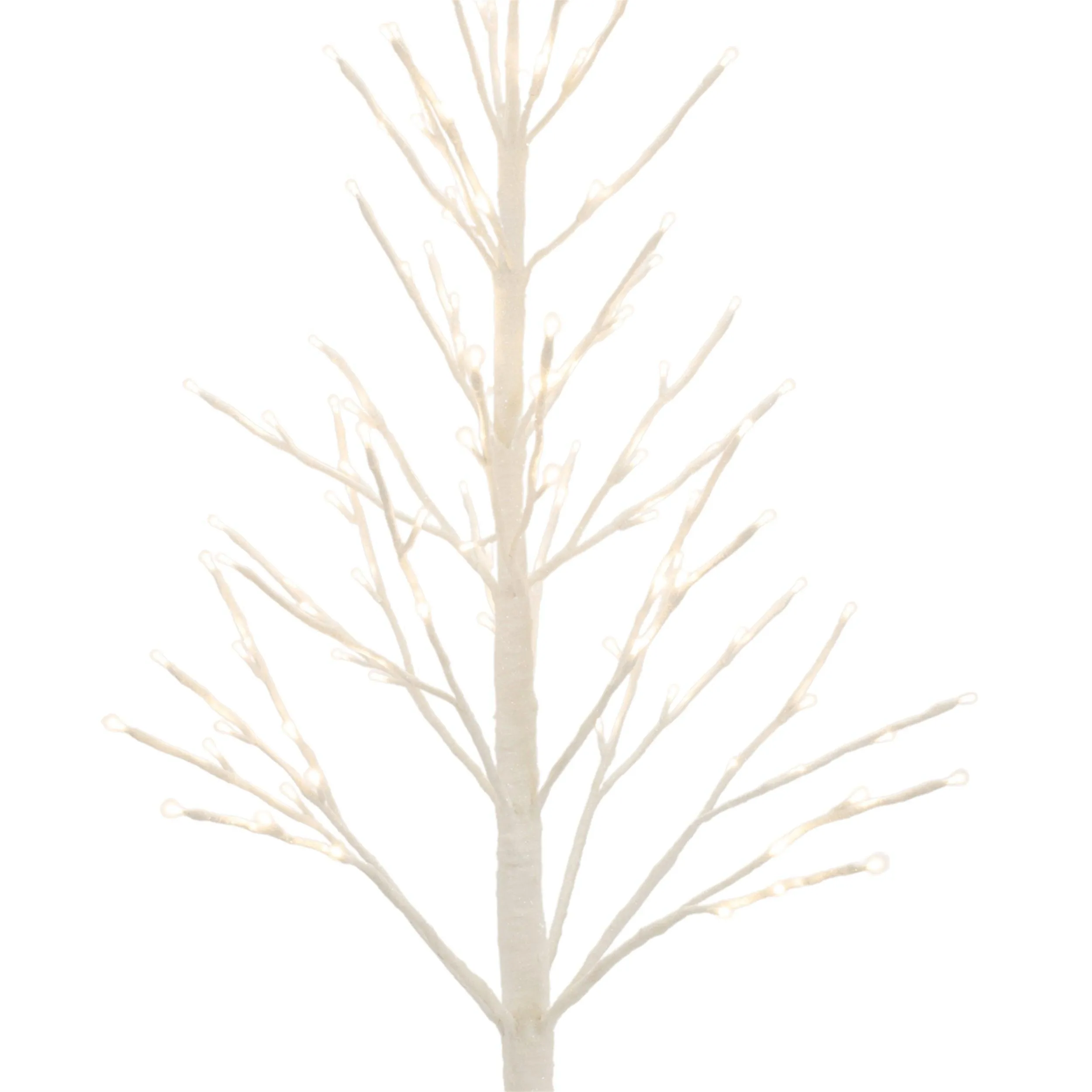 LED Glittered Twig Tree 48"H