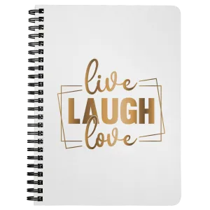 Live Love Laugh | Motivational Journal | Affirmation | Boss Lady