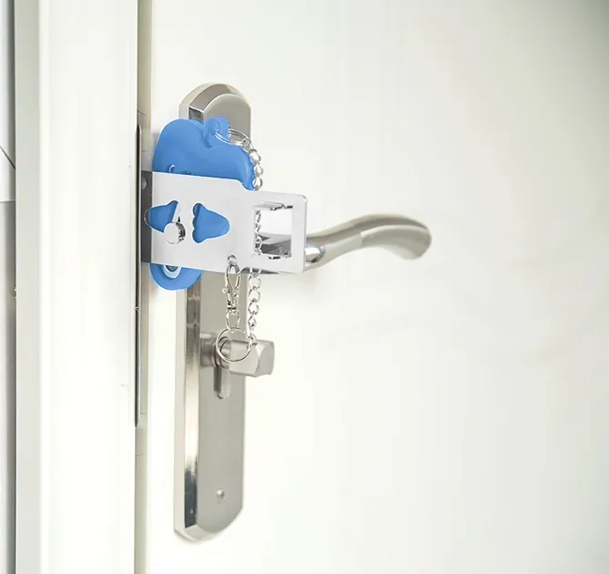 Locked Down Portable Door Lock