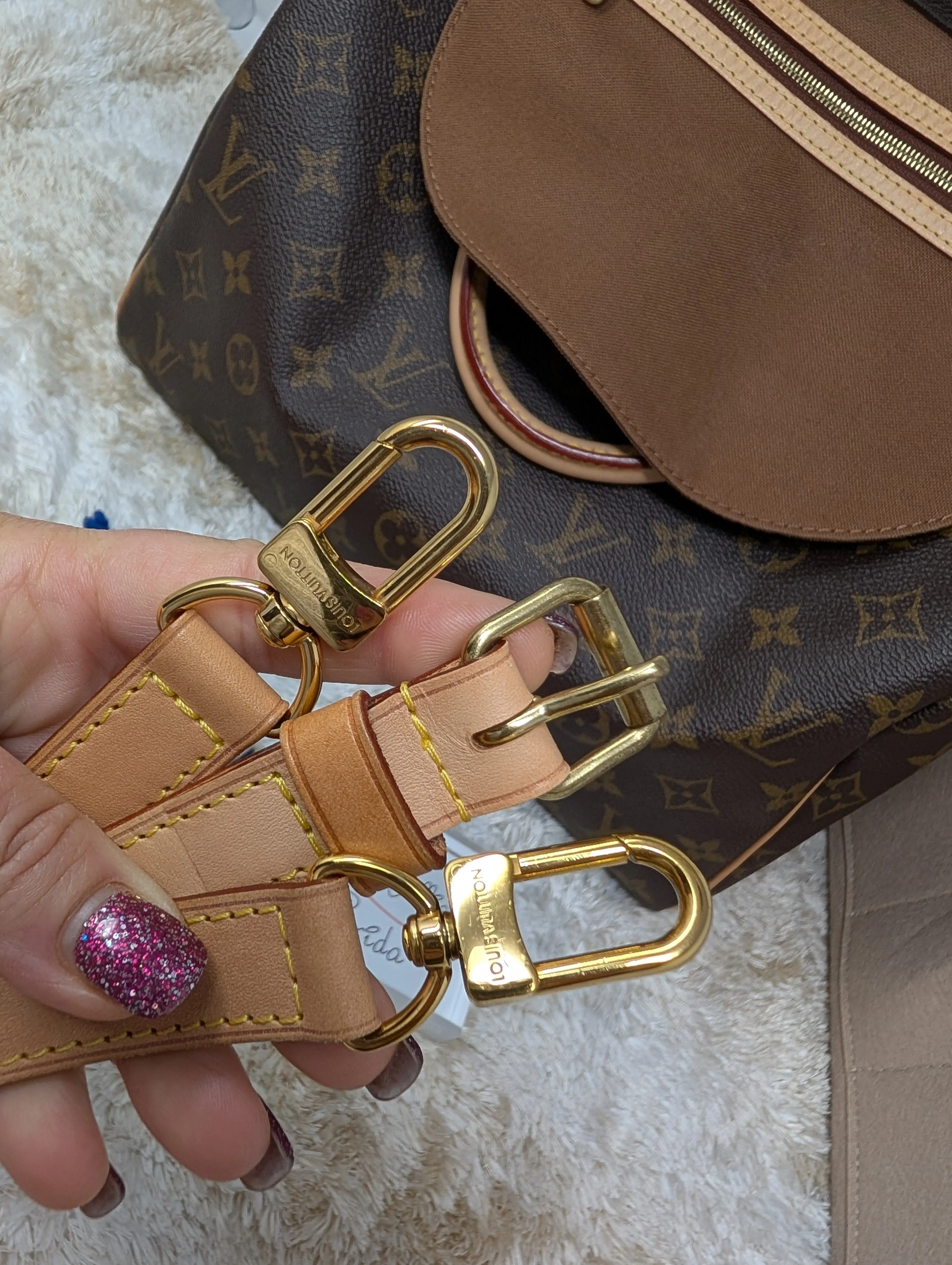 LOUIS VUITTON MONOGRAM SPEEDY 30 BANDOULIERE