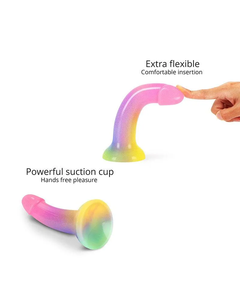 Love to Love - Dildoll Stargazer - Kleurrijke Dildo - Siliconen
