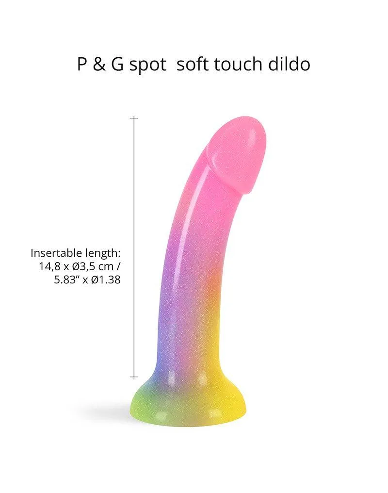 Love to Love - Dildoll Stargazer - Kleurrijke Dildo - Siliconen