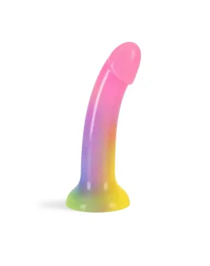 Love to Love - Dildoll Stargazer - Kleurrijke Dildo - Siliconen