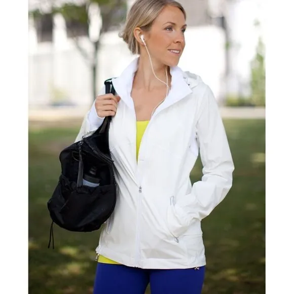LULULEMON Puddle Jumper Jacket in White