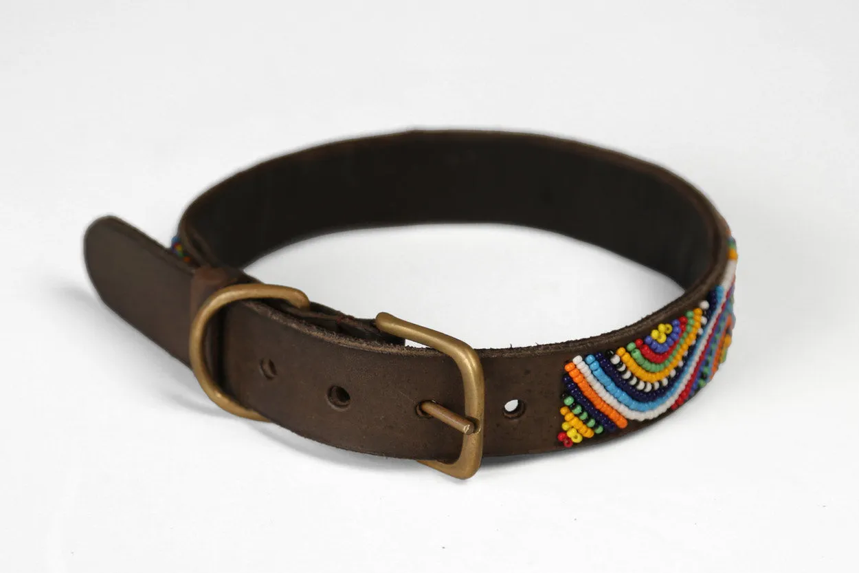 Maasai Beaded Dog Collar