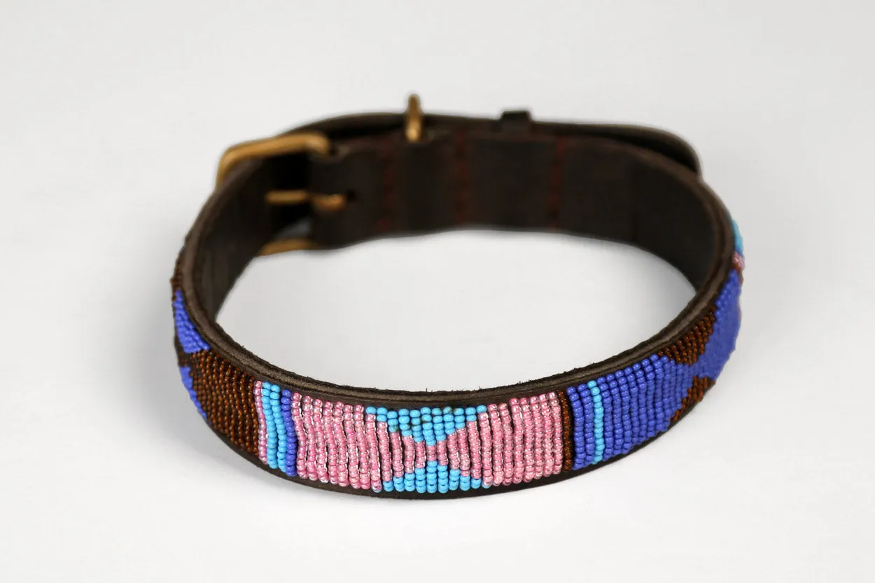 Maasai Beaded Dog Collar