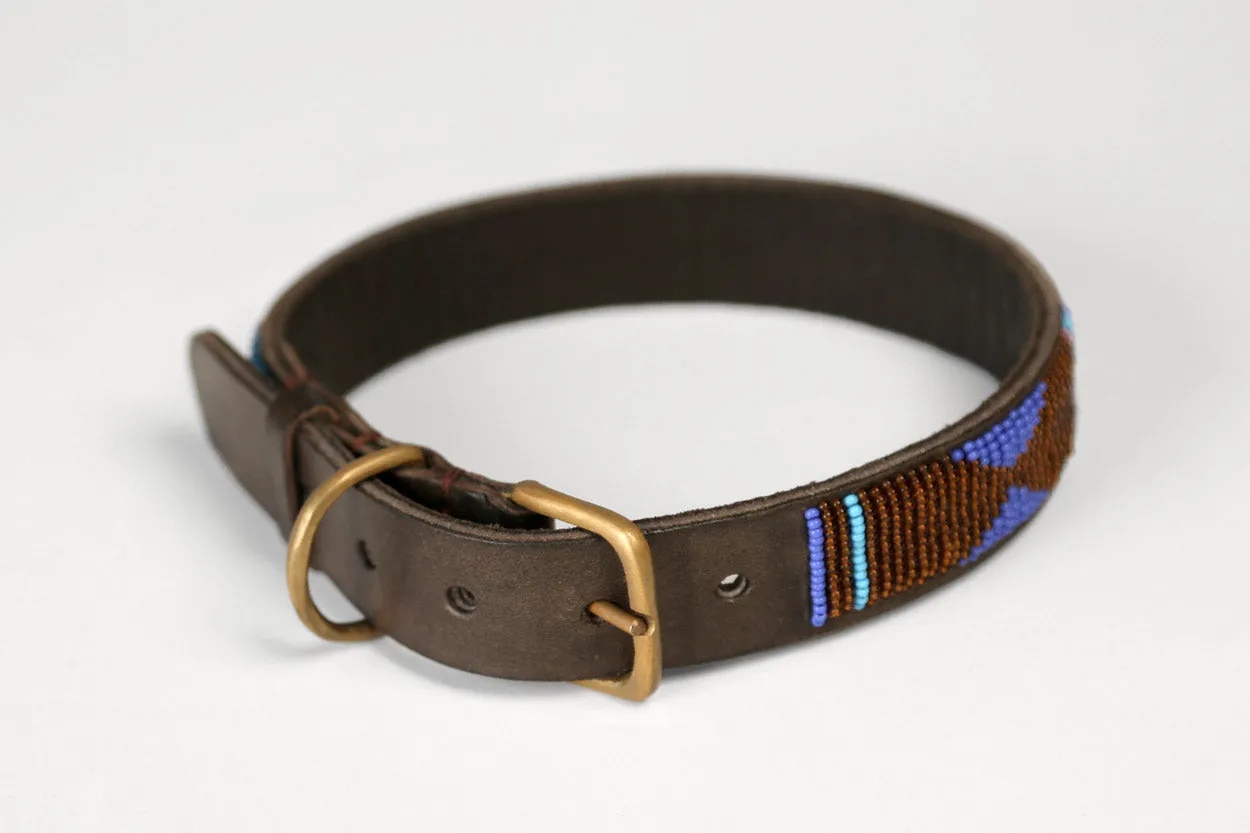Maasai Beaded Dog Collar